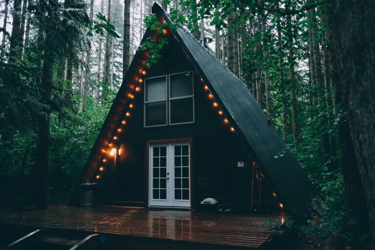 cabin, house, light bulbs-mt hood living